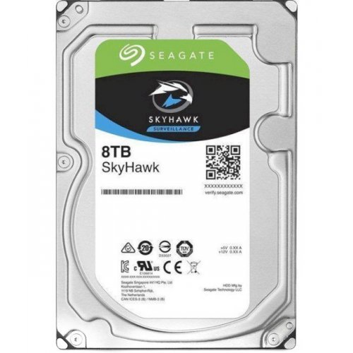 Жорсткий диск Seagate SkyHawk Surveillance 8TB 256MB 7200RPM 3.5" (ST8000VX004) (Відновлено продавцем, 828836) купити в Україні: Київ, Львів, Хмельницький, Тернопіль, Івано-Франківськ | Перевірка сумісності, низька ціна, відгуки, характеристики від TELEMART фото