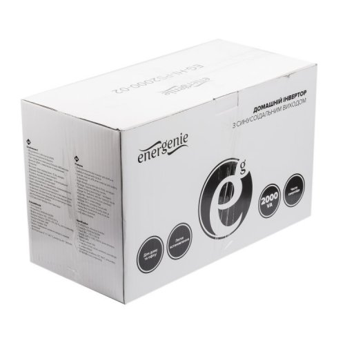 Уценка ибп EnerGenie 2000VA (EG-HI-PS2000-02) (Вскрытая упаковка, 829014) купить в Украине: Киев, Днепр, Харьков, Одесса  | Низкая цена, отзывы, характеристики от TELEMART фото