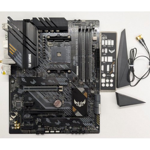 Материнская плата Asus TUF GAMING B550-PLUS II WIFI (sAM4, B550) (Восстановлено продавцом, 829030) купить в Украине: Киев, Днепр, Харьков, Одесса  | Проверка совместимости, низкая цена, отзывы, характеристики от TELEMART фото
