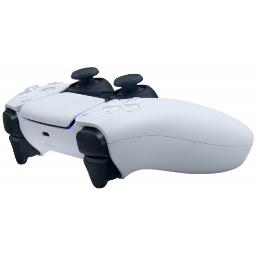 Уценка игровой манипулятор Sony DualSense for PS5 (9399902) White (Вскрытая упаковка, 829041) купить в Украине: Киев, Днепр, Харьков, Одесса  | Низкая цена, отзывы, характеристики от TELEMART фото