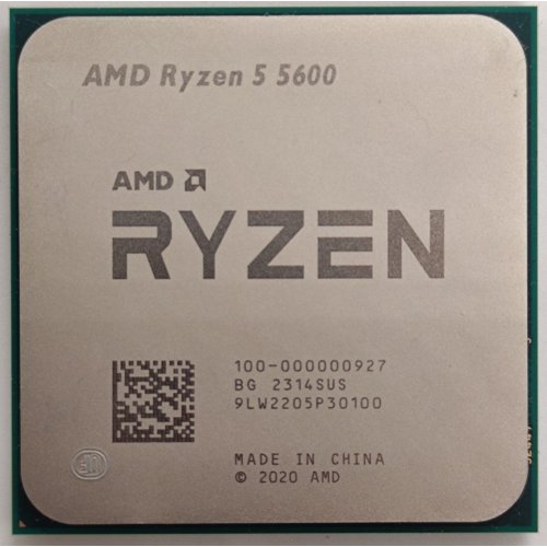 Процесор AMD Ryzen 5 5600 3.5(4.4)GHz 32MB sAM4 Tray (100-000000927) (Відновлено продавцем, 829047) купити в Україні: Київ, Львів, Хмельницький, Тернопіль, Івано-Франківськ | Перевірка сумісності, низька ціна, відгуки, характеристики від TELEMART фото