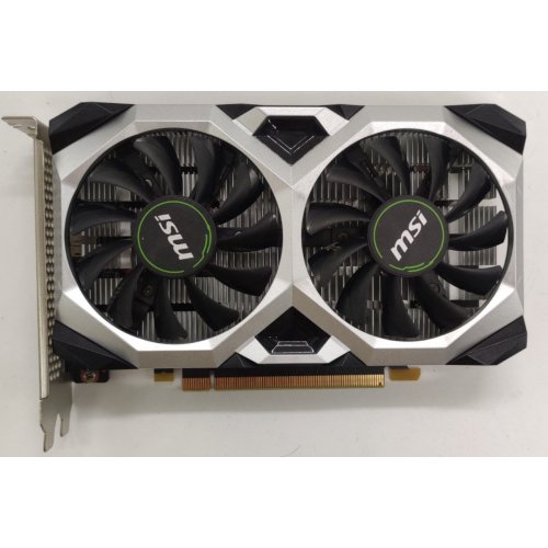 Відеокарта MSI GeForce GTX 1630 VENTUS XS OC 4096MB (GTX 1630 VENTUS XS 4G OC) (Відновлено продавцем, 829063) купити в Україні: Київ, Львів, Хмельницький, Тернопіль, Івано-Франківськ | Перевірка сумісності, низька ціна, відгуки, характеристики від TELEMART фото