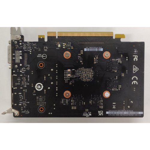 Відеокарта MSI GeForce GTX 1630 VENTUS XS OC 4096MB (GTX 1630 VENTUS XS 4G OC) (Відновлено продавцем, 829063) купити в Україні: Київ, Львів, Хмельницький, Тернопіль, Івано-Франківськ | Перевірка сумісності, низька ціна, відгуки, характеристики від TELEMART фото
