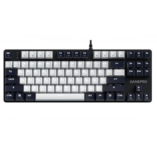 Клавиатура GamePro Genesis Metallic MK110 Outemu Red Swithes Black купить в Украине: Киев, Днепр, Харьков, Одесса  | Низкая цена, отзывы, характеристики от TELEMART фото