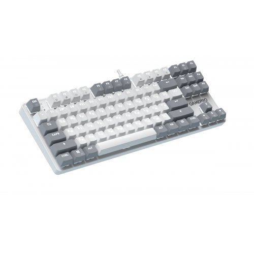 Клавиатура GamePro Genesis Metallic MK110 Outemu Red Swithes White купить в Украине: Киев, Днепр, Харьков, Одесса  | Низкая цена, отзывы, характеристики от TELEMART фото