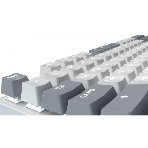 Клавиатура GamePro Genesis Metallic MK110 Outemu Red Swithes White купить в Украине: Киев, Днепр, Харьков, Одесса  | Низкая цена, отзывы, характеристики от TELEMART фото