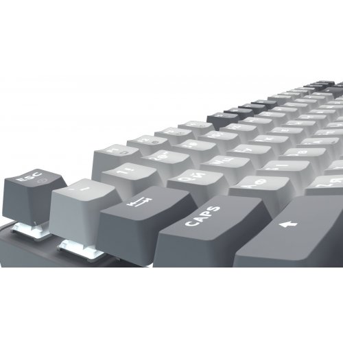Клавиатура GamePro Genesis Metallic MK110 Outemu Red Swithes Gray купить в Украине: Киев, Днепр, Харьков, Одесса  | Низкая цена, отзывы, характеристики от TELEMART фото