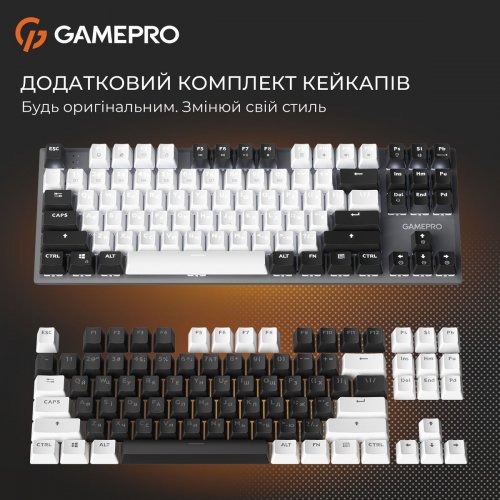 Клавиатура GamePro Genesis Joker MK124 Outemu Red Swithes Gray купить в Украине: Киев, Днепр, Харьков, Одесса  | Низкая цена, отзывы, характеристики от TELEMART фото
