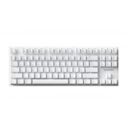 Клавиатура GamePro Genesis Joker MK124 Outemu Red Swithes White купить в Украине: Киев, Днепр, Харьков, Одесса  | Низкая цена, отзывы, характеристики от TELEMART фото