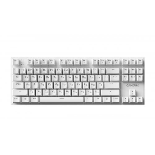 Клавиатура GamePro Genesis Joker MK124 Outemu Red Swithes White купить в Украине: Киев, Днепр, Харьков, Одесса  | Низкая цена, отзывы, характеристики от TELEMART фото