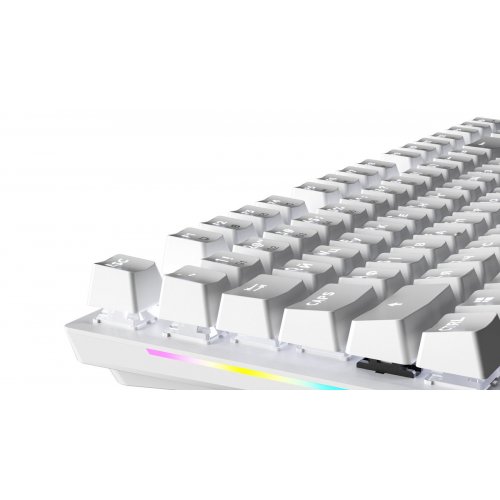 Клавиатура GamePro Genesis Joker MK124 Outemu Red Swithes White купить в Украине: Киев, Днепр, Харьков, Одесса  | Низкая цена, отзывы, характеристики от TELEMART фото