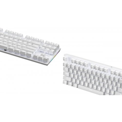 Клавиатура GamePro Genesis Joker MK124 Outemu Red Swithes White купить в Украине: Киев, Днепр, Харьков, Одесса  | Низкая цена, отзывы, характеристики от TELEMART фото