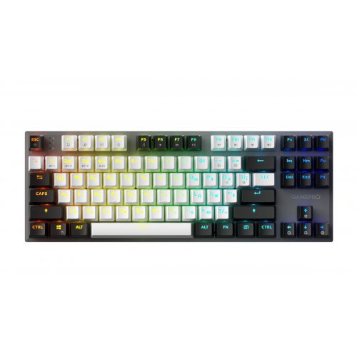 Клавиатура GamePro Genesis Joker Pro MK124 Pro Outemu Red Swithes Wireless Gray купить в Украине: Киев, Днепр, Харьков, Одесса  | Низкая цена, отзывы, характеристики от TELEMART фото