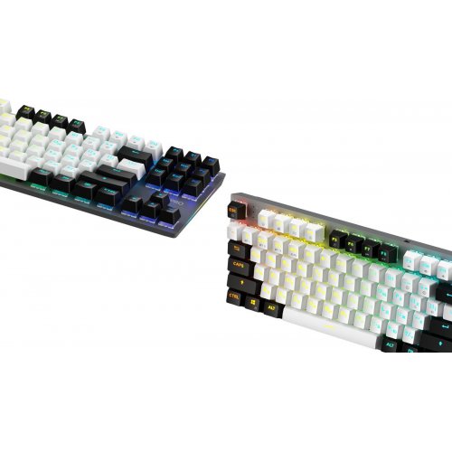 Клавиатура GamePro Genesis Joker Pro MK124 Pro Outemu Red Swithes Wireless Gray купить в Украине: Киев, Днепр, Харьков, Одесса  | Низкая цена, отзывы, характеристики от TELEMART фото