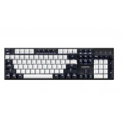 Клавиатура GamePro Genesis Metallic MK144 Outemu Red Swithes Black