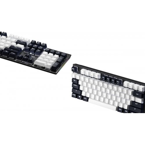 Клавиатура GamePro Genesis Metallic MK144 Outemu Red Swithes Black купить в Украине: Киев, Днепр, Харьков, Одесса  | Низкая цена, отзывы, характеристики от TELEMART фото