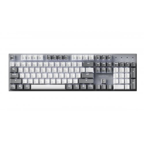 Клавиатура GamePro Genesis Metallic MK144 Outemu Red Swithes Gray купить в Украине: Киев, Днепр, Харьков, Одесса  | Низкая цена, отзывы, характеристики от TELEMART фото