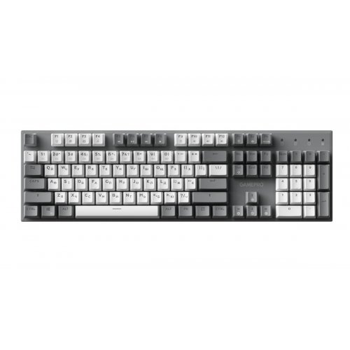 Клавиатура GamePro Genesis Metallic MK144 Outemu Red Swithes Gray купить в Украине: Киев, Днепр, Харьков, Одесса  | Низкая цена, отзывы, характеристики от TELEMART фото