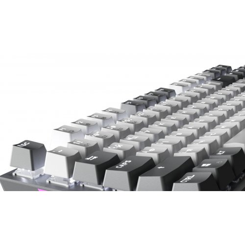 Клавиатура GamePro Genesis Metallic MK144 Outemu Red Swithes Gray купить в Украине: Киев, Днепр, Харьков, Одесса  | Низкая цена, отзывы, характеристики от TELEMART фото