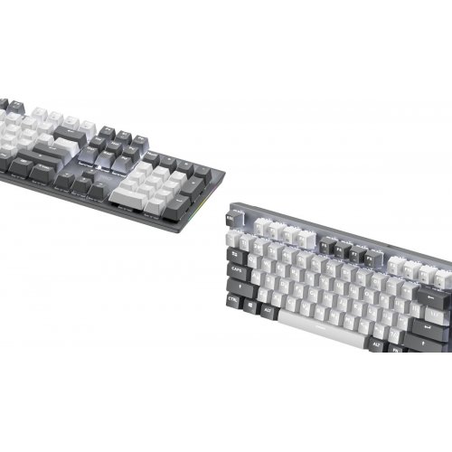 Клавиатура GamePro Genesis Metallic MK144 Outemu Red Swithes Gray купить в Украине: Киев, Днепр, Харьков, Одесса  | Низкая цена, отзывы, характеристики от TELEMART фото