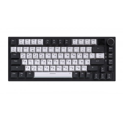 Клавиатура GamePro Asgard Valhalla Pro MK160 Pro Rainy Swithes Wireless with Display White купить в Украине: Киев, Днепр, Харьков, Одесса  | Низкая цена, отзывы, характеристики от TELEMART фото