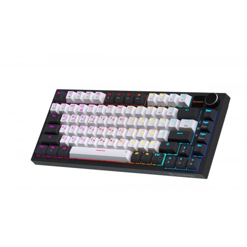 Клавиатура GamePro Asgard Valhalla Pro MK160 Pro Rainy Swithes Wireless with Display White купить в Украине: Киев, Днепр, Харьков, Одесса  | Низкая цена, отзывы, характеристики от TELEMART фото