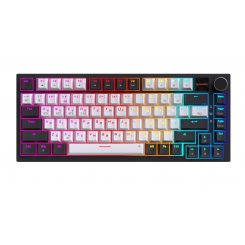 Клавіатура GamePro Asgard Valhalla Pro MK160 Pro Rainy Swithes Wireless with Display White