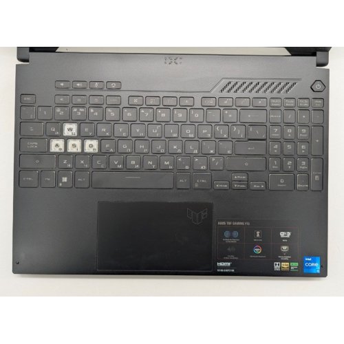 Ноутбук Asus TUF Gaming F15 FX507ZC4-HN234 (90NR0GW1-M00LA0) Mecha Gray (Восстановлено продавцом, 829129) купить в Украине: Киев, Днепр, Харьков, Одесса  | Низкая цена, отзывы, характеристики от TELEMART фото