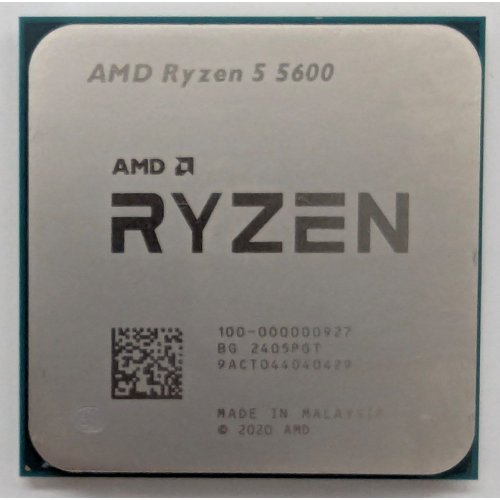 Процесор AMD Ryzen 5 5600 3.5(4.4)GHz 32MB sAM4 Tray (100-000000927) (Відновлено продавцем, 829156) купити в Україні: Київ, Львів, Хмельницький, Тернопіль, Івано-Франківськ | Перевірка сумісності, низька ціна, відгуки, характеристики від TELEMART фото