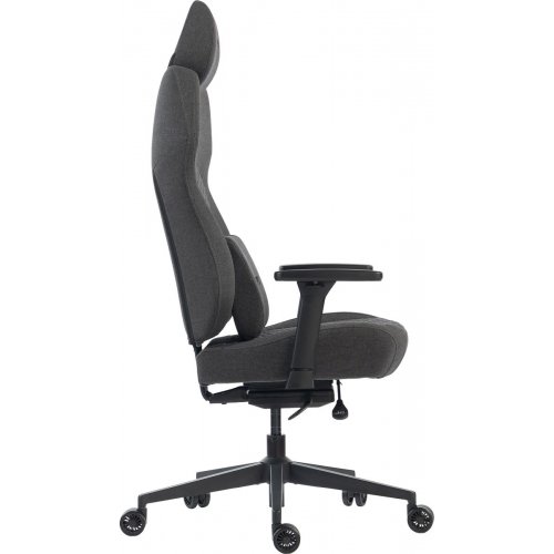 Игровое кресло GamePro GC760 Fabric Dark Grey купить в Украине: Киев, Днепр, Харьков, Одесса  | Низкая цена, отзывы, характеристики от TELEMART фото
