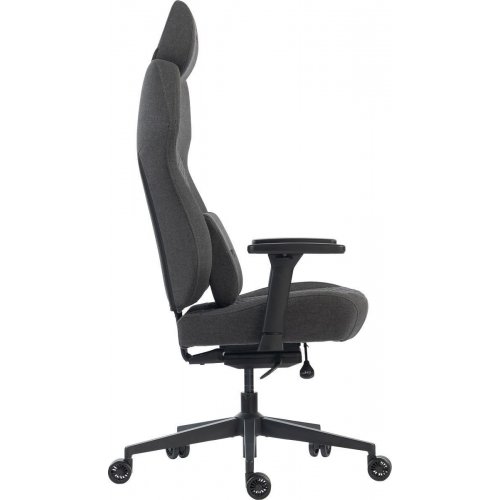 Игровое кресло GamePro GC760 Fabric Dark Grey купить в Украине: Киев, Днепр, Харьков, Одесса  | Низкая цена, отзывы, характеристики от TELEMART фото