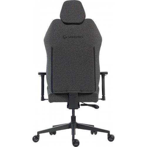 Игровое кресло GamePro GC760 Fabric Dark Grey купить в Украине: Киев, Днепр, Харьков, Одесса  | Низкая цена, отзывы, характеристики от TELEMART фото