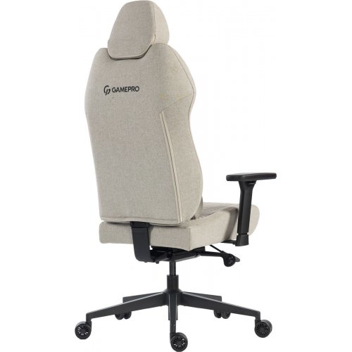 Игровое кресло GamePro GC760 Fabric Light Grey купить в Украине: Киев, Днепр, Харьков, Одесса  | Низкая цена, отзывы, характеристики от TELEMART фото