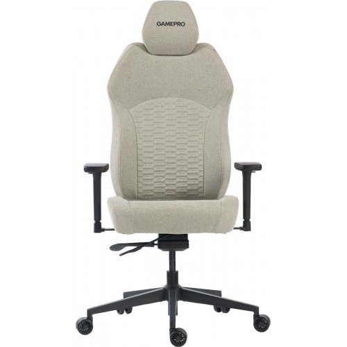 Игровое кресло GamePro GC760 Fabric Light Grey купить в Украине: Киев, Днепр, Харьков, Одесса  | Низкая цена, отзывы, характеристики от TELEMART фото