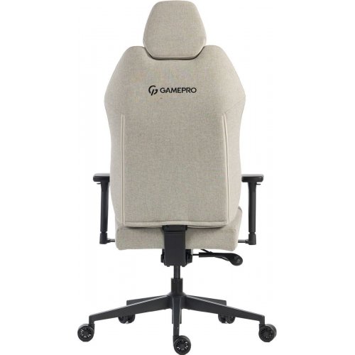 Игровое кресло GamePro GC760 Fabric Light Grey купить в Украине: Киев, Днепр, Харьков, Одесса  | Низкая цена, отзывы, характеристики от TELEMART фото