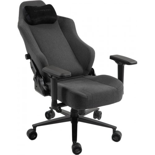 Ігрове крісло GamePro GC775 Fabric Dark Grey купити в Україні: Київ, Львів, Хмельницький, Тернопіль, Івано-Франківськ | Низька ціна, відгуки, характеристики від TELEMART фото
