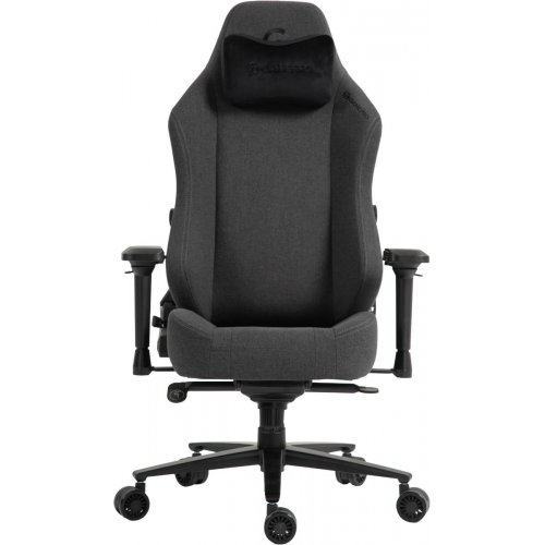 Ігрове крісло GamePro GC775 Fabric Dark Grey купити в Україні: Київ, Львів, Хмельницький, Тернопіль, Івано-Франківськ | Низька ціна, відгуки, характеристики від TELEMART фото