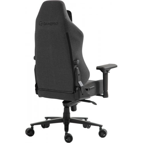 Ігрове крісло GamePro GC775 Fabric Dark Grey купити в Україні: Київ, Львів, Хмельницький, Тернопіль, Івано-Франківськ | Низька ціна, відгуки, характеристики від TELEMART фото
