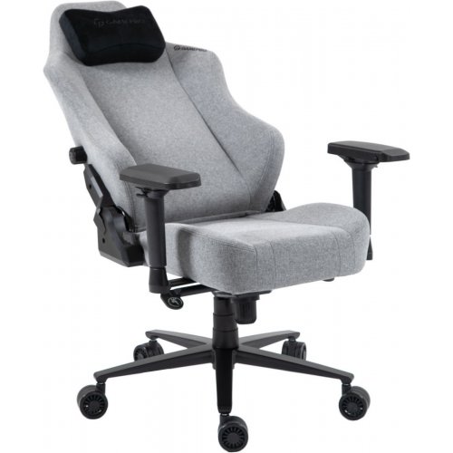 Игровое кресло GamePro GC775 Fabric Grey купить в Украине: Киев, Днепр, Харьков, Одесса  | Низкая цена, отзывы, характеристики от TELEMART фото