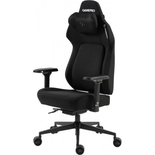Игровое кресло GamePro GC925 Fabric Black купить в Украине: Киев, Днепр, Харьков, Одесса  | Низкая цена, отзывы, характеристики от TELEMART фото