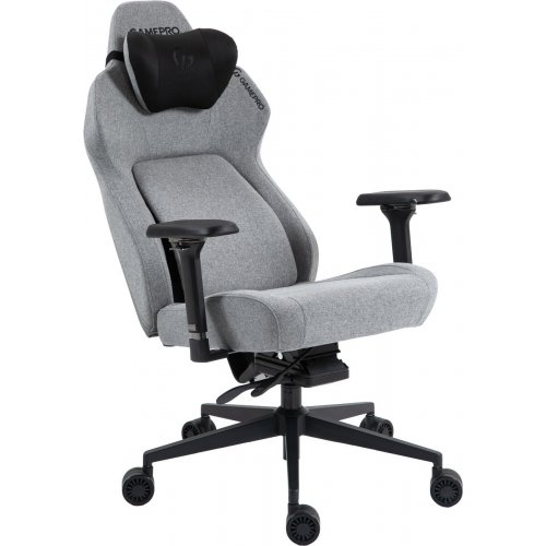 Игровое кресло GamePro GC925 Fabric Grey купить в Украине: Киев, Днепр, Харьков, Одесса  | Низкая цена, отзывы, характеристики от TELEMART фото