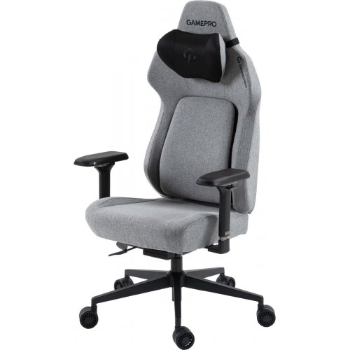 Игровое кресло GamePro GC925 Fabric Grey купить в Украине: Киев, Днепр, Харьков, Одесса  | Низкая цена, отзывы, характеристики от TELEMART фото