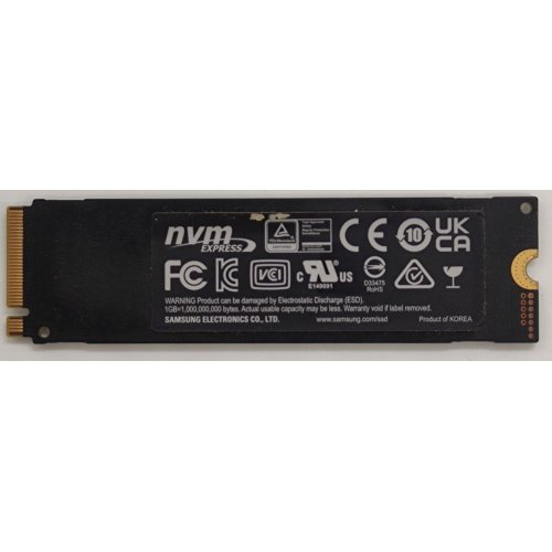 Ssd-диск Samsung 970 EVO V-NAND MLC 500GB M.2 (2280 PCI-E) (MZ-V7E500BW) (Відновлено продавцем, 829191) купити в Україні: Київ, Львів, Хмельницький, Тернопіль, Івано-Франківськ | Перевірка сумісності, низька ціна, відгуки, характеристики від TELEMART фото