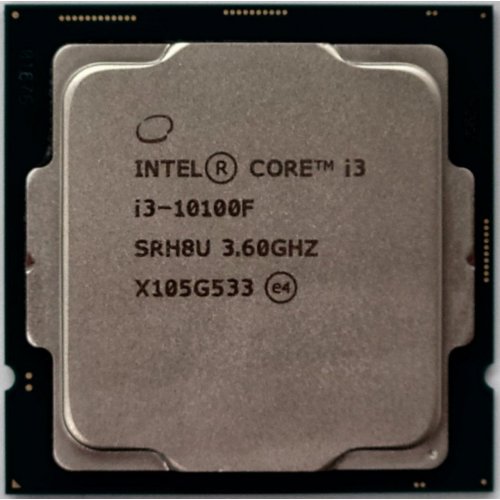 Процессор Intel Core i3-10100F 3.6(4.3)GHz 6MB s1200 Tray (CM8070104291318) (Восстановлено продавцом, 829218) купить в Украине: Киев, Днепр, Харьков, Одесса  | Проверка совместимости, низкая цена, отзывы, характеристики от TELEMART фото