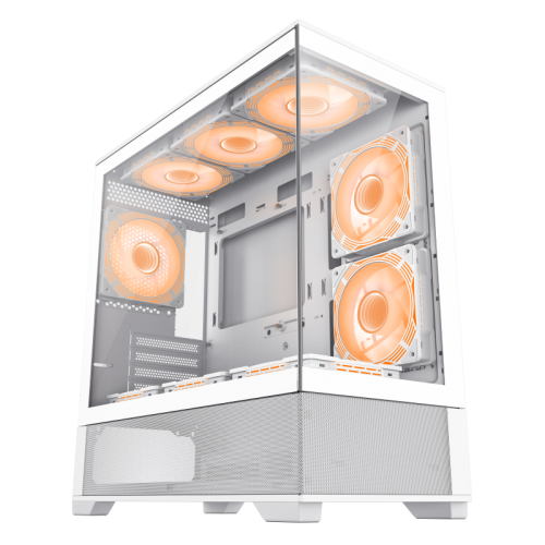 Корпус GAMEMAX Vista M Tempered Glass без БП White (Восстановлено продавцом, 829261) купить в Украине: Киев, Днепр, Харьков, Одесса  | Проверка совместимости, низкая цена, отзывы, характеристики от TELEMART фото