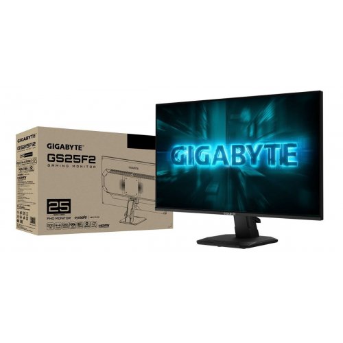 Монітор Gigabyte 24.5" GS25F2A Black купити в Україні: Київ, Львів, Хмельницький, Тернопіль, Івано-Франківськ | Низька ціна, відгуки, характеристики від TELEMART фото