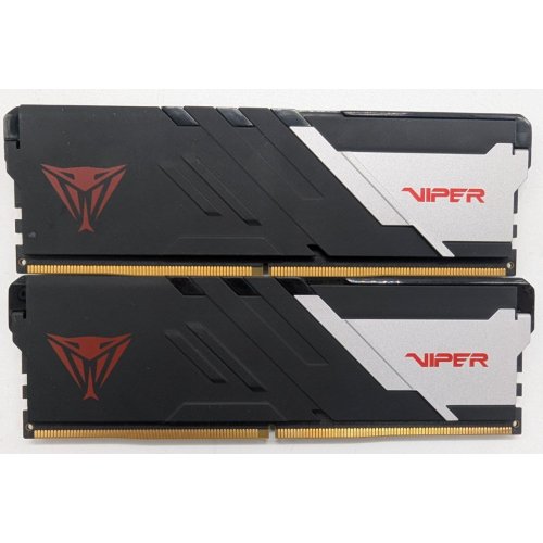 Озу Patriot DDR5 32GB (2x16GB) 6000Mhz Viper Venom (PVV532G600C36K) (Восстановлено продавцом, 829484) купить в Украине: Киев, Днепр, Харьков, Одесса  | Проверка совместимости, низкая цена, отзывы, характеристики от TELEMART фото