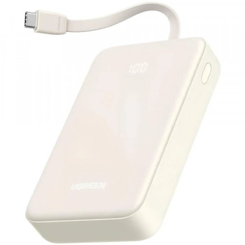 Powerbank Ugreen PB521 20000mAh 30W (45207) Beige купити в Україні: Київ, Львів, Хмельницький, Тернопіль, Івано-Франківськ | Низька ціна, відгуки, характеристики від TELEMART фото
