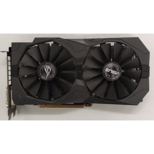 Відеокарта Asus ROG Radeon RX 470 STRIX 4096MB (STRIX-RX470-4G-GAMING) (Відновлено продавцем, 829503) купити в Україні: Київ, Львів, Хмельницький, Тернопіль, Івано-Франківськ | Перевірка сумісності, низька ціна, відгуки, характеристики від TELEMART фото