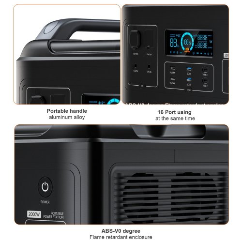 Уценка зарядная станция Choetech BS006 2000W 1997Wh (Вскрытая упаковка, 829516) купить в Украине: Киев, Днепр, Харьков, Одесса  | Низкая цена, отзывы, характеристики от TELEMART фото